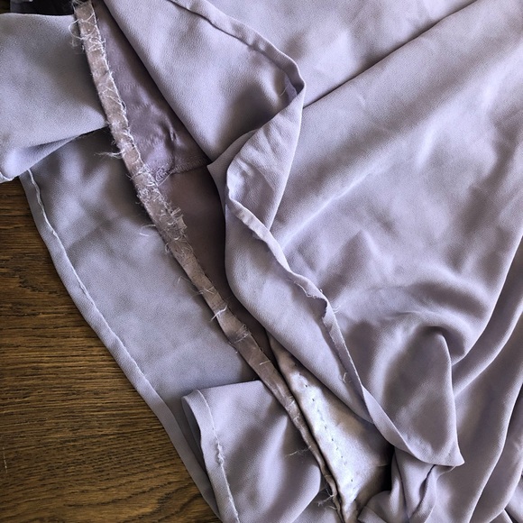 Bridesmaid dusty purple dress - Picture 5 of 6